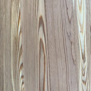 A sample of custom-milled finished flooring and siding.