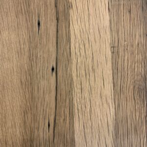 A sample of custom-milled finished flooring and siding.