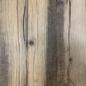A sample of custom-milled finished flooring and siding.