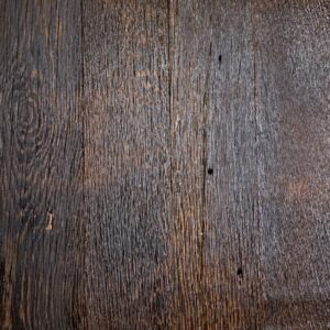 A sample of custom-milled finished flooring and siding.