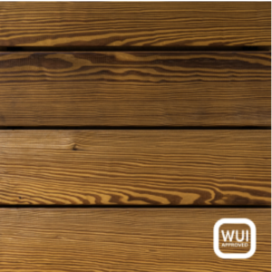 thermally modified pine decking